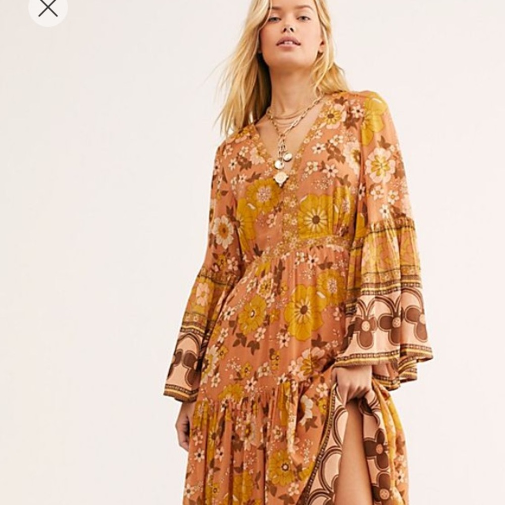Spell Gypsy Free people Buttercup Gown L